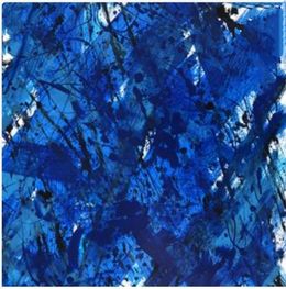 Painting, Bleu profond, Rudi Jaeckel
