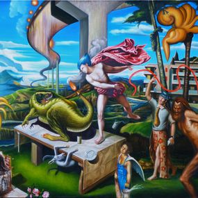 Peinture, Burn Out, Alexander Danaesi