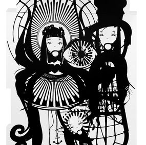Peinture, Sugoi American Gothic, Akiza