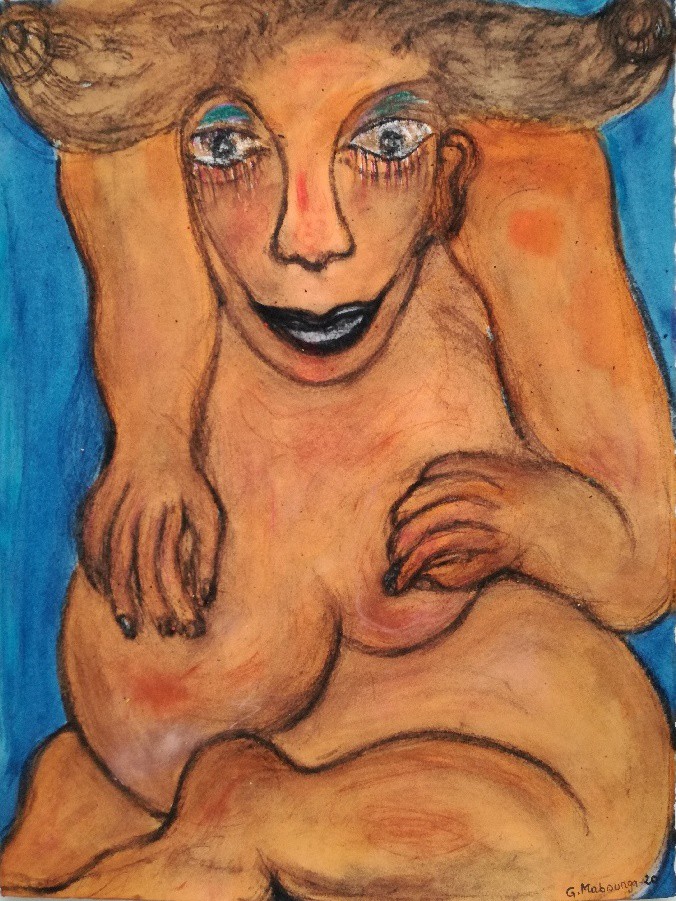 Gatien Mabounga, Sans titre Gatien Mabounga, Sans titre