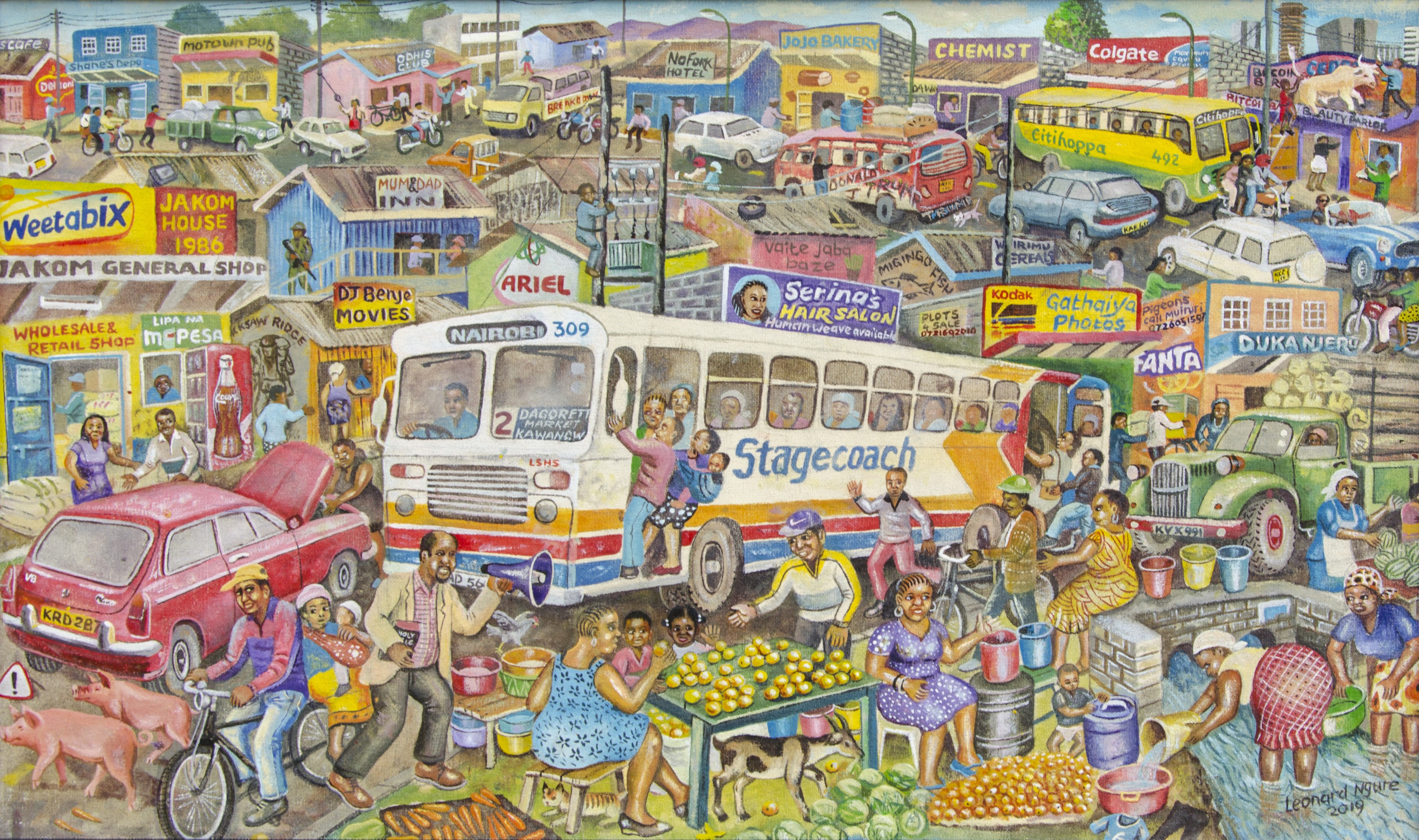 Leonard Ngure, Untitled Leonard Ngure, Untitled