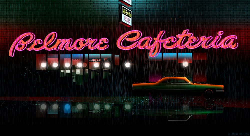 Clément Dezelus, Belmore cafeteria Clément Dezelus, Belmore cafeteria