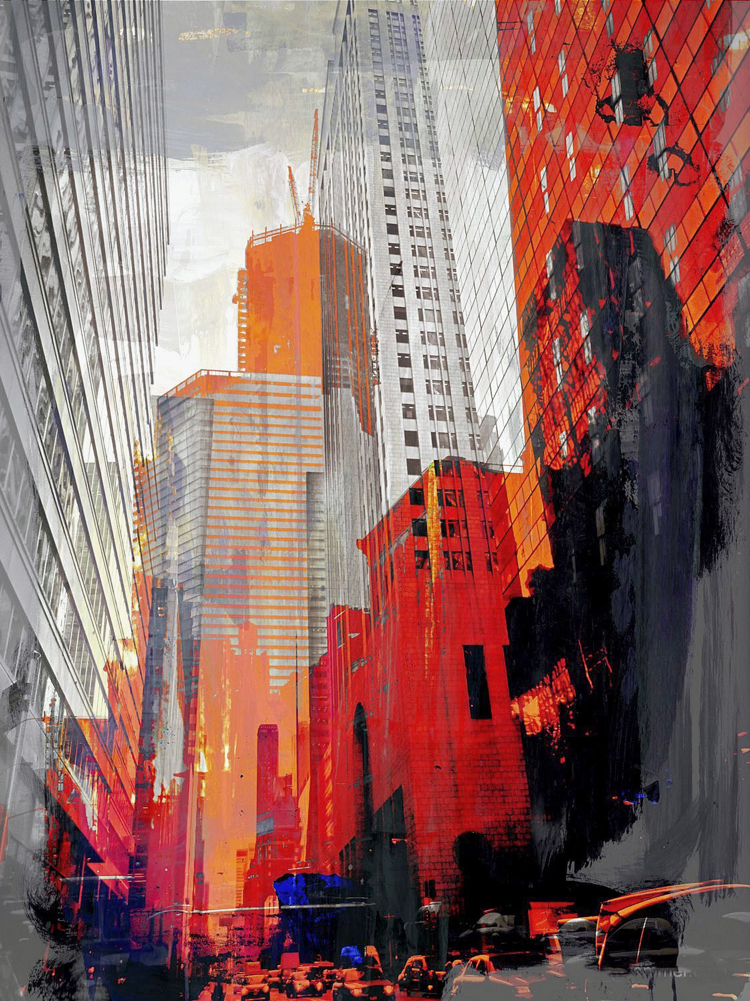 Sven Pfrommer, NY Downtown XIV Sven Pfrommer, NY Downtown XIV