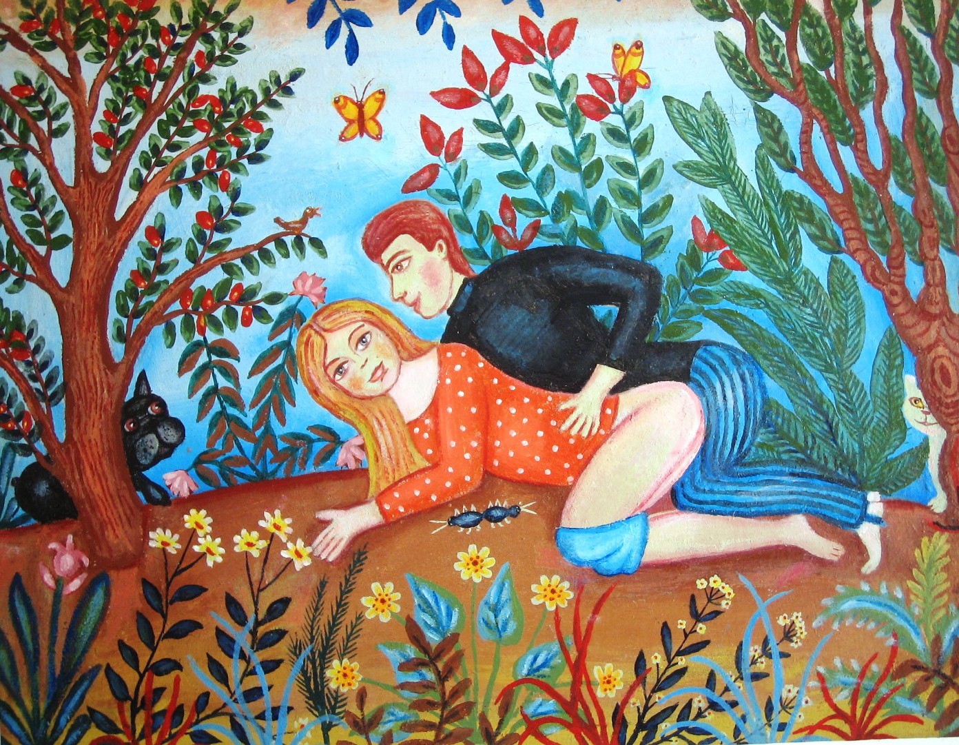 Alevtina Pyzhova, L'Amour dans la nature Alevtina Pyzhova, L'Amour dans la nature