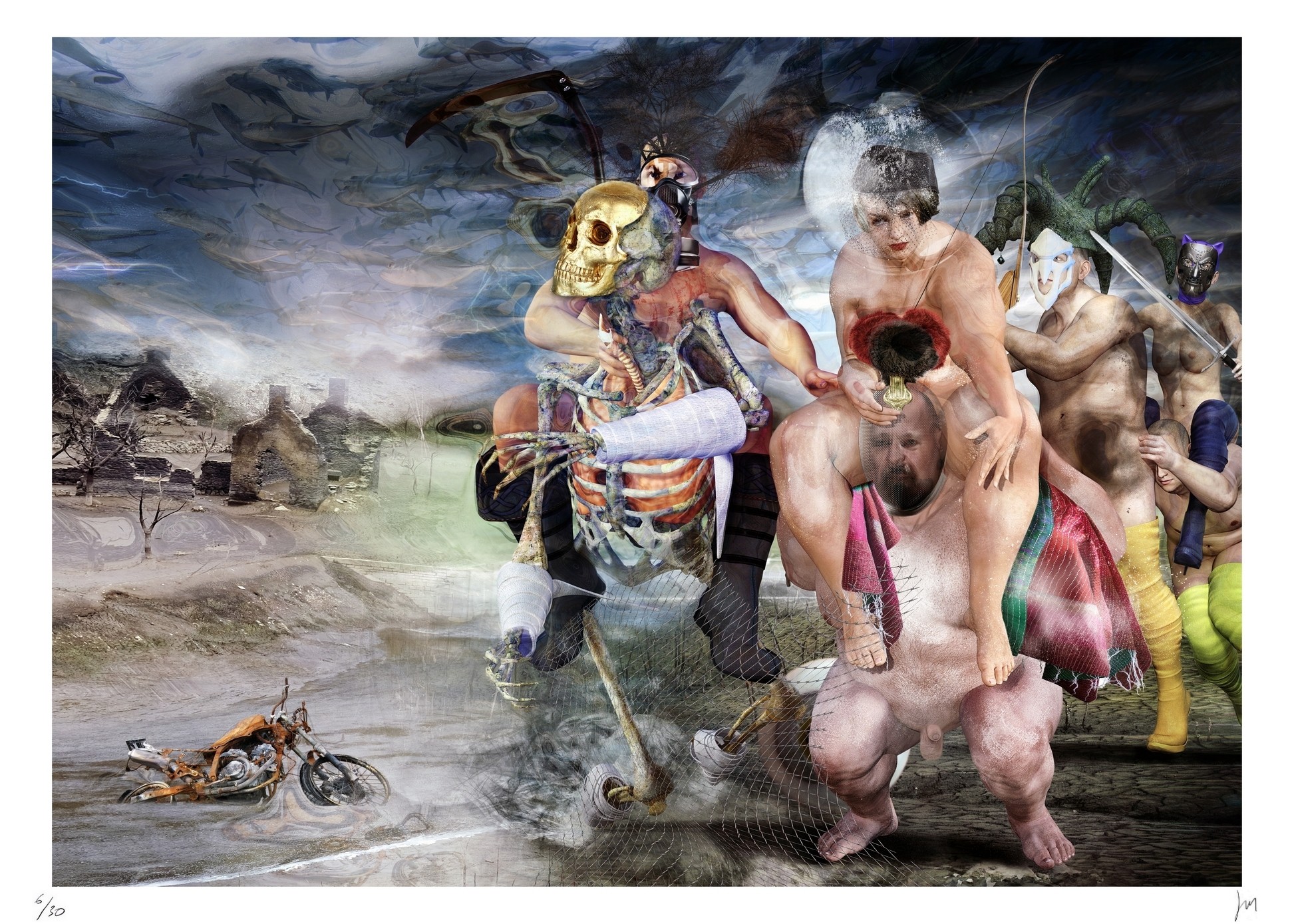 Lionel Morateur, Les guerriers de l'Apocalypse Lionel Morateur, Les guerriers de l'Apocalypse