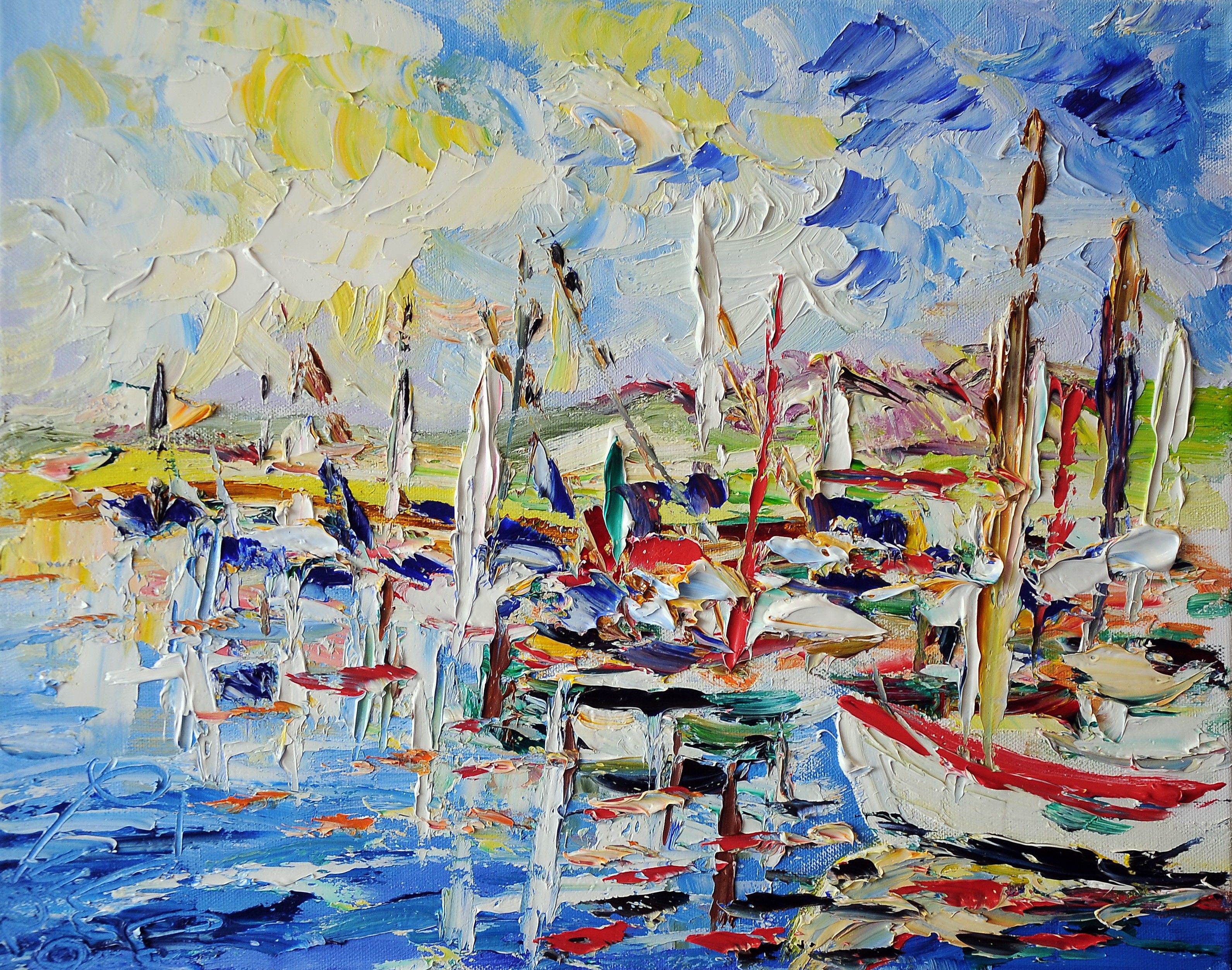 Antonino Puliafico, Nel porto Antonino Puliafico, Nel porto