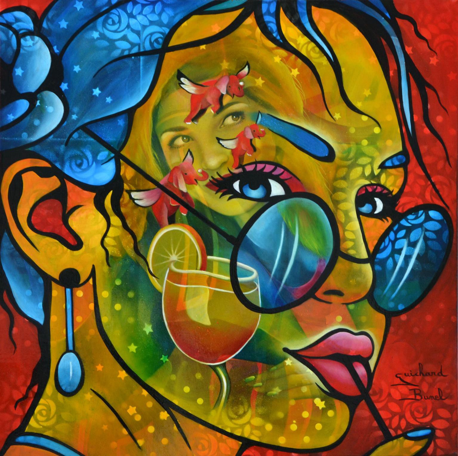 Jeannette Guichard-Bunel, Quand passent les éléphants roses Jeannette Guichard-Bunel, Quand passent les éléphants roses