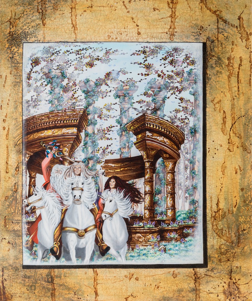 Michèle Vincent, Les chevaux et la tour Michèle Vincent, Les chevaux et la tour