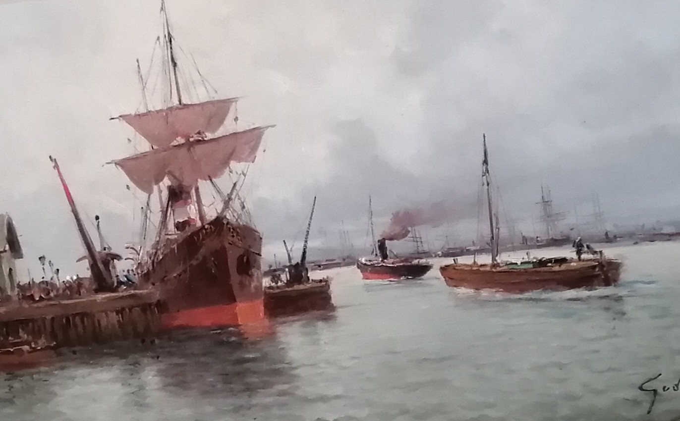 Emile Godchaux, Navires au port Emile Godchaux, Navires au port