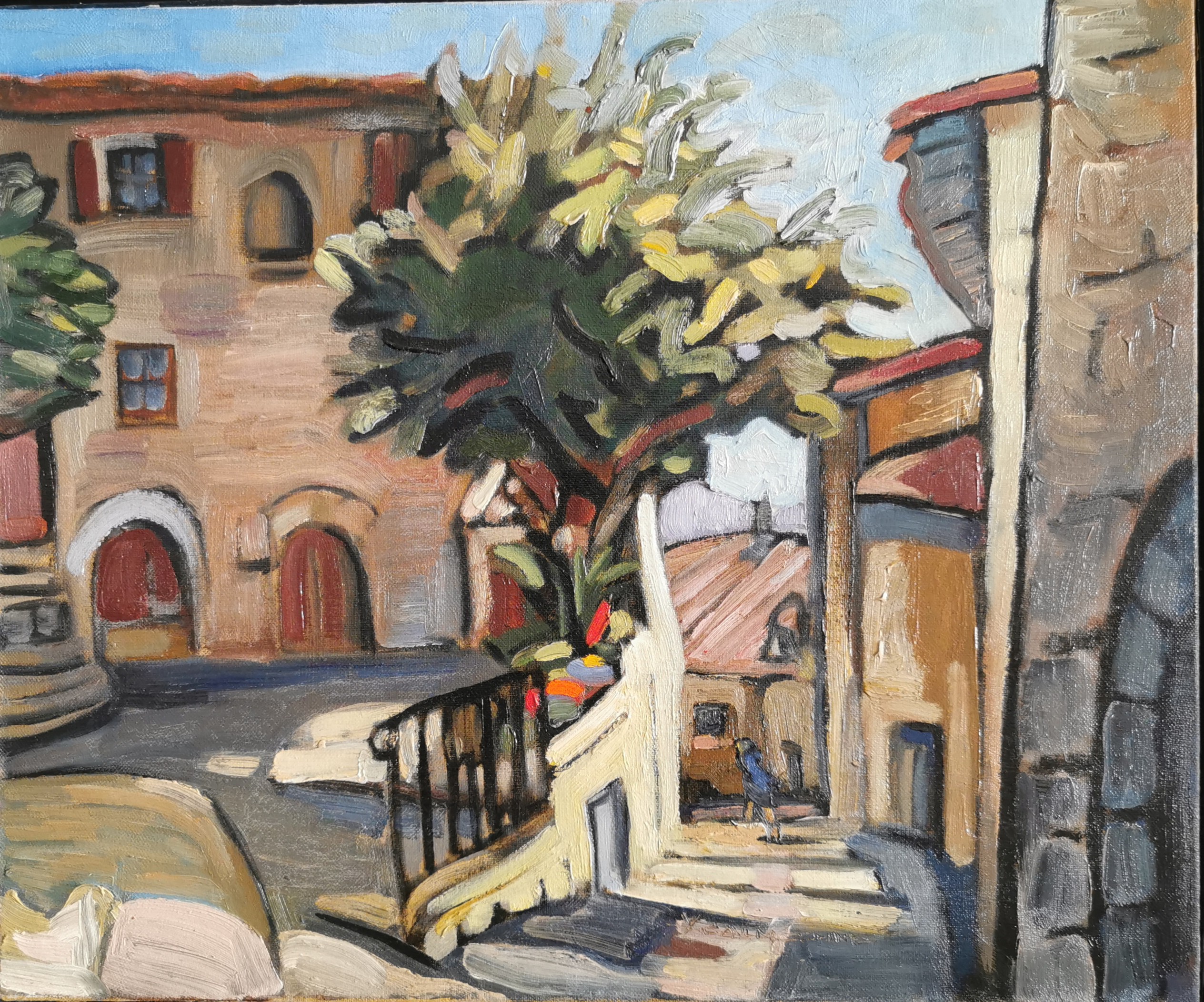Yves Calméjane, Eze village Yves Calméjane, Eze village