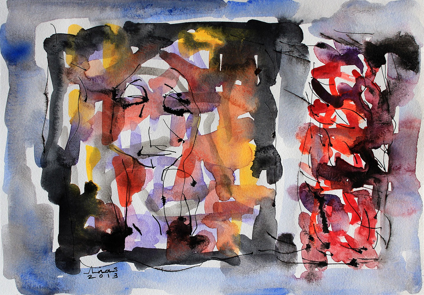Anas Homsi, Untitled 1 Anas Homsi, Untitled 1