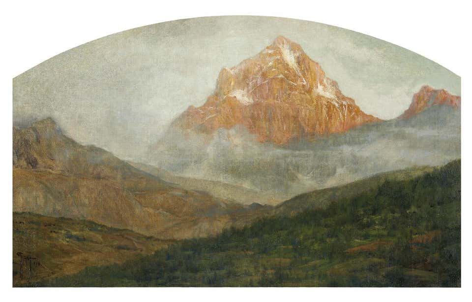 Giovanni Giani, Mountain Landscape Giovanni Giani, Mountain Landscape
