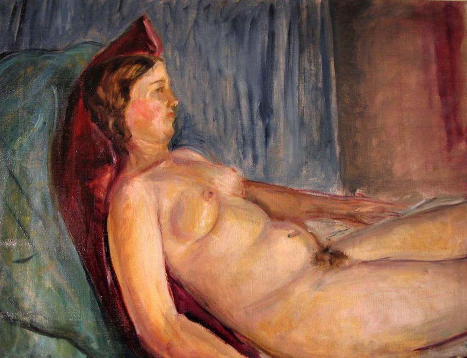 Antonio Feltrinelli, Nude of Woman Antonio Feltrinelli, Nude of Woman
