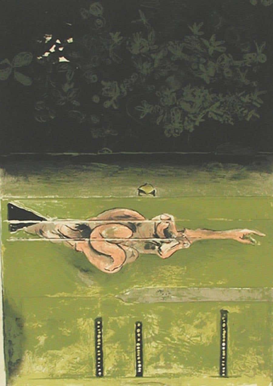 Graham Sutherland, The Swimmer Graham Sutherland, The Swimmer