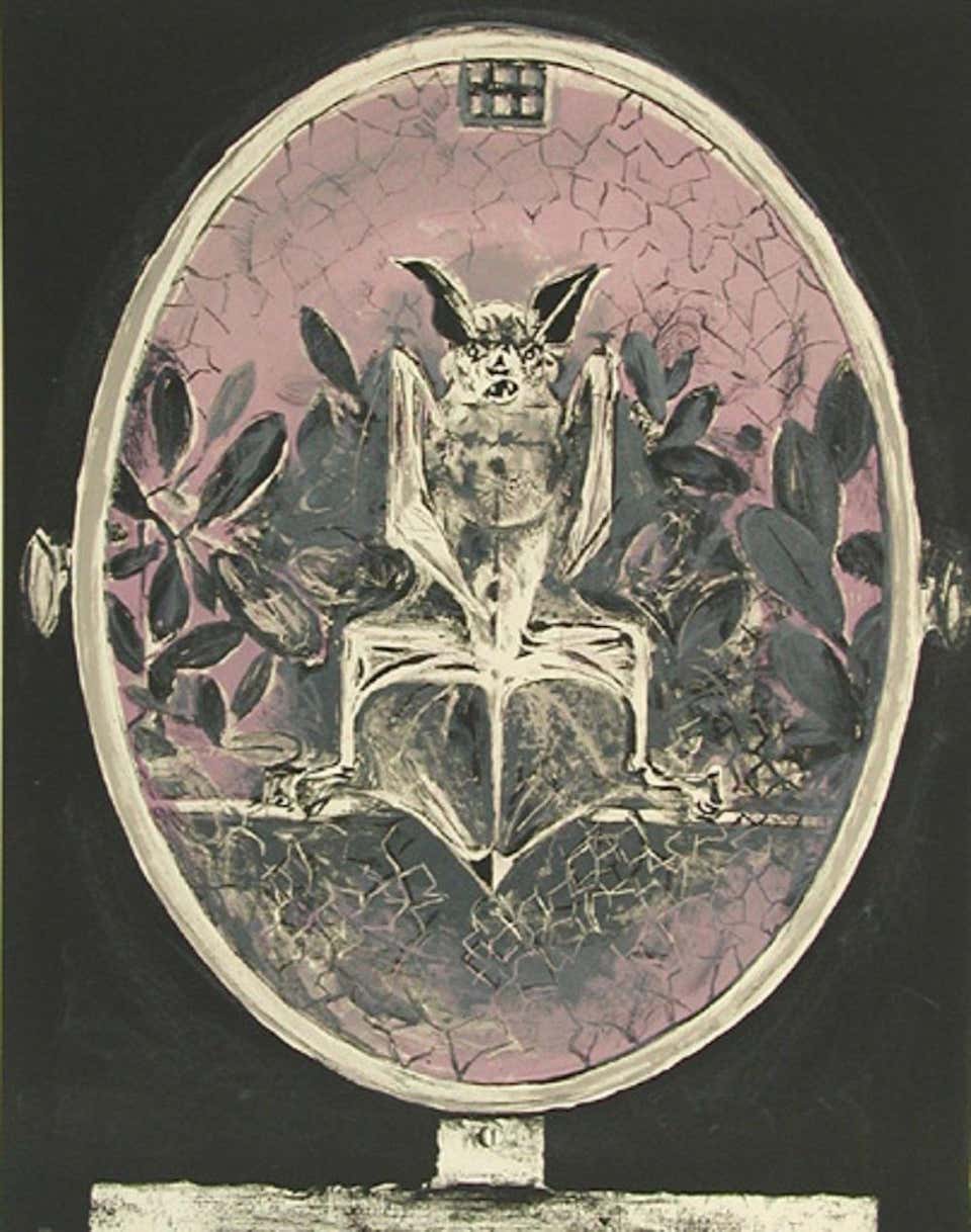 Graham Sutherland, Bat in a Mirror Graham Sutherland, Bat in a Mirror