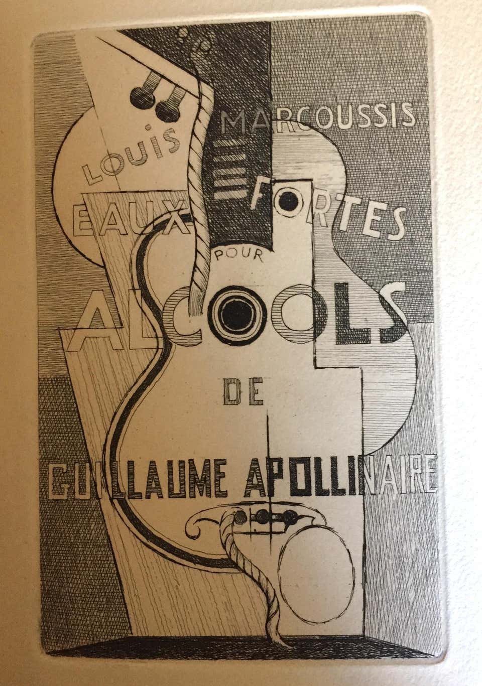 Louis Marcoussis, Eaux-fortes pour les Alcools de Guillaume Apollinaire Louis Marcoussis, Eaux-fortes pour les Alcools de Guillaume Apollinaire