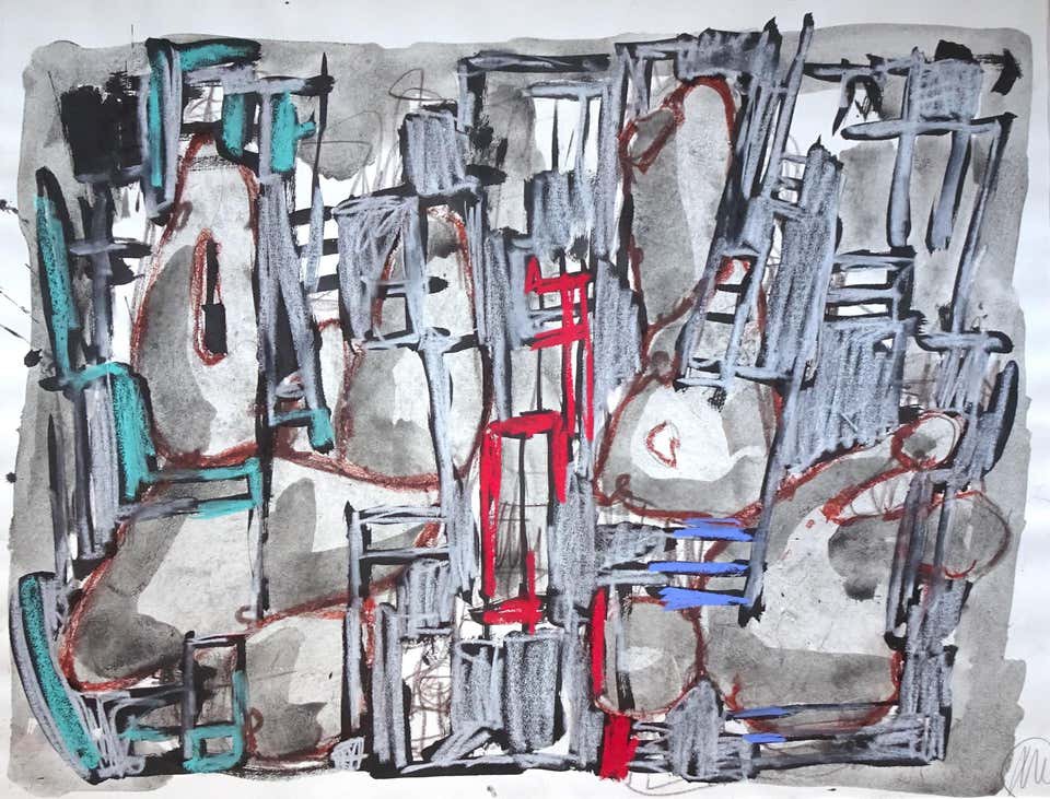 Markus Lüpertz, Untitled Markus Lüpertz, Untitled