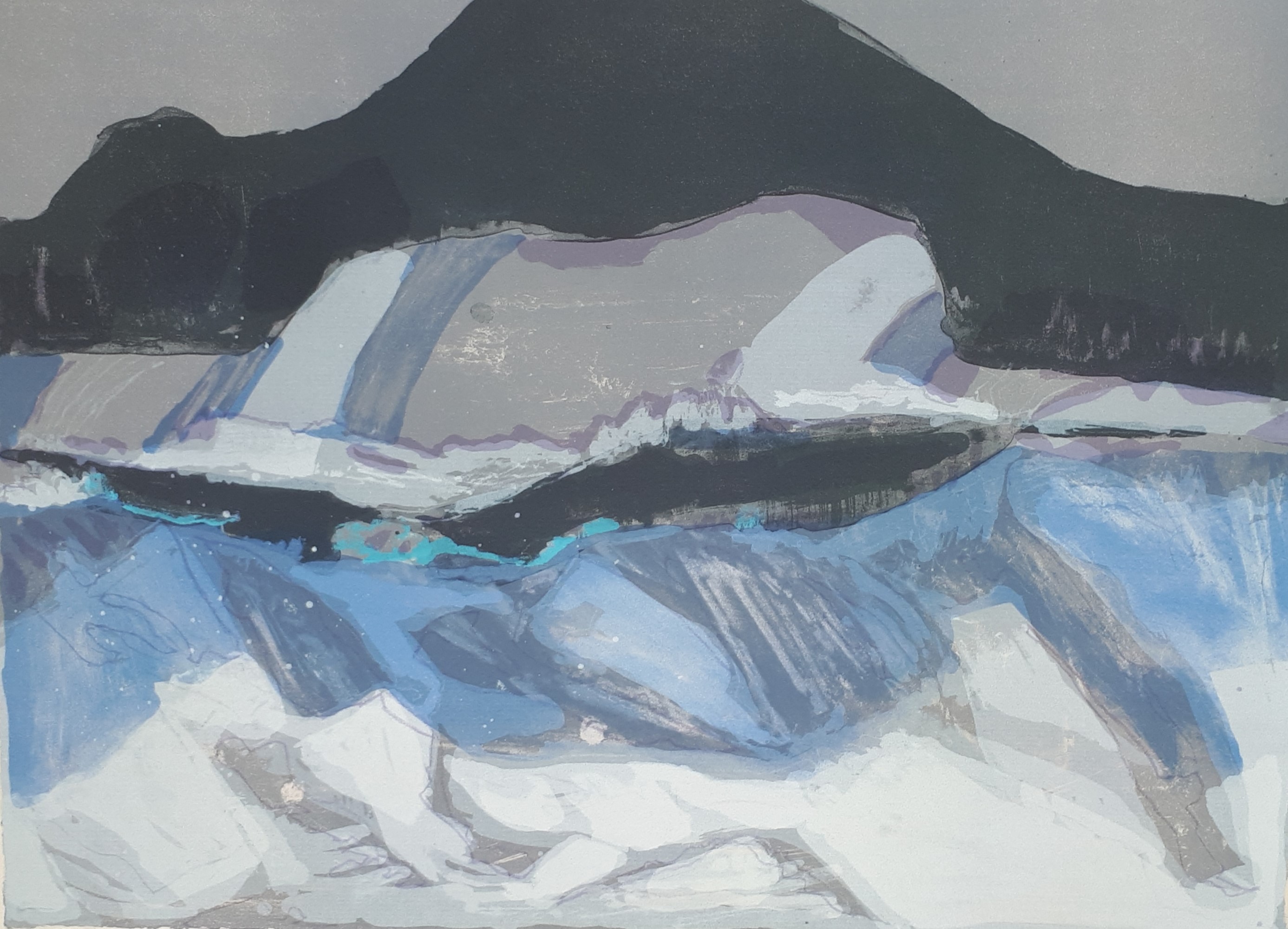 Gernot Kissel, Winter Landscape 2 Gernot Kissel, Winter Landscape 2