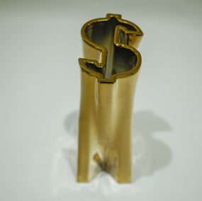 Skulpturen, Currency War $ VS  ¥ - Version Vase, Li Lihong