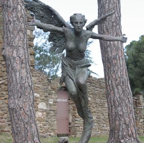 Sculpture, Victoire, Christophe Charbonnel