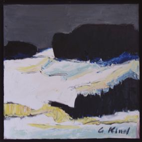 Painting, Winter Landscape 1, Gernot Kissel