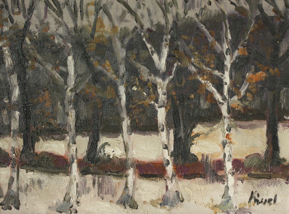 Gernot Kissel, Birkenwaeldchen (Beech Forest) Gernot Kissel, Birkenwaeldchen (Beech Forest)