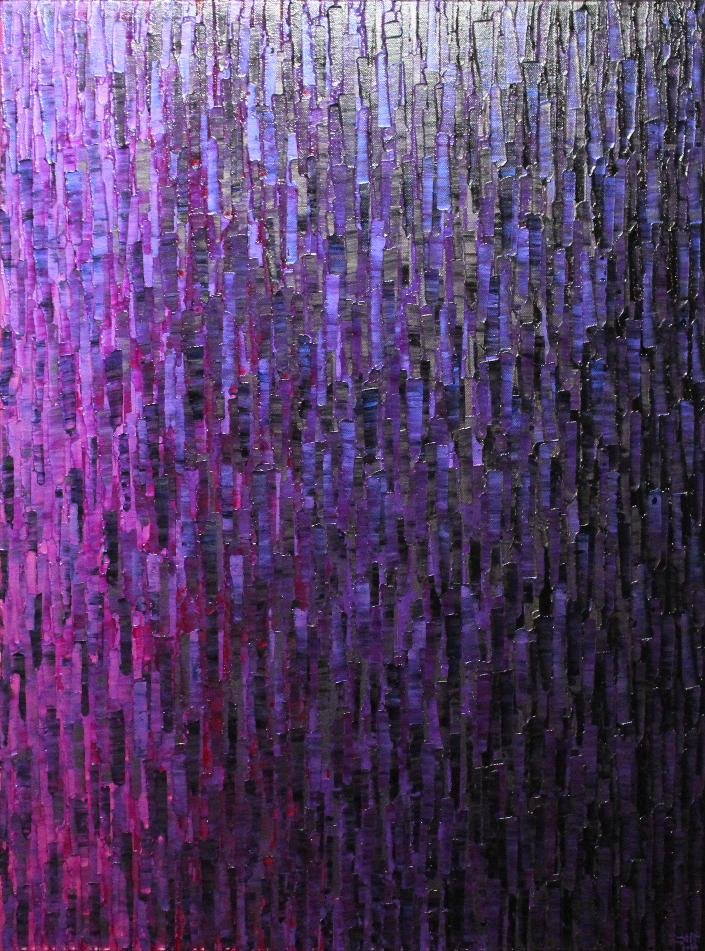 Jonathan Pradillon, Fondu rose violet iridescent Jonathan Pradillon, Fondu rose violet iridescent