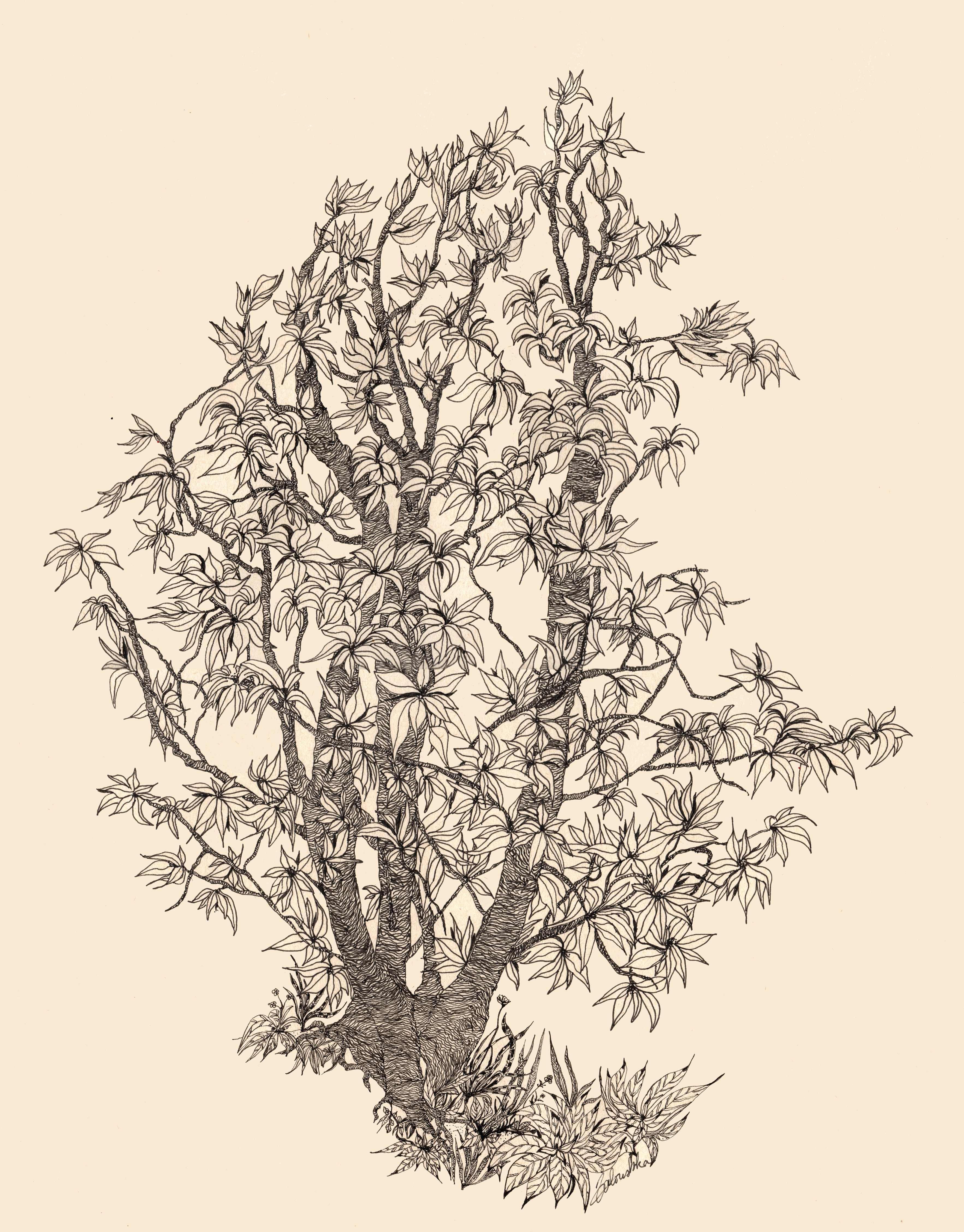 Valérie Abadie, L'arbre du souvenir Valérie Abadie, L'arbre du souvenir