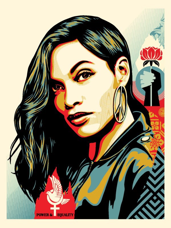 Shepard Fairey (Obey), Power and Equality / Dove Shepard Fairey (Obey), Power and Equality / Dove