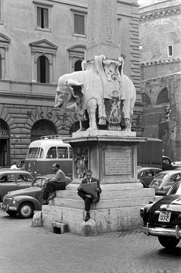 Fotografien, Seduti sul Pulcino, 1956, Fabrizio La Torre