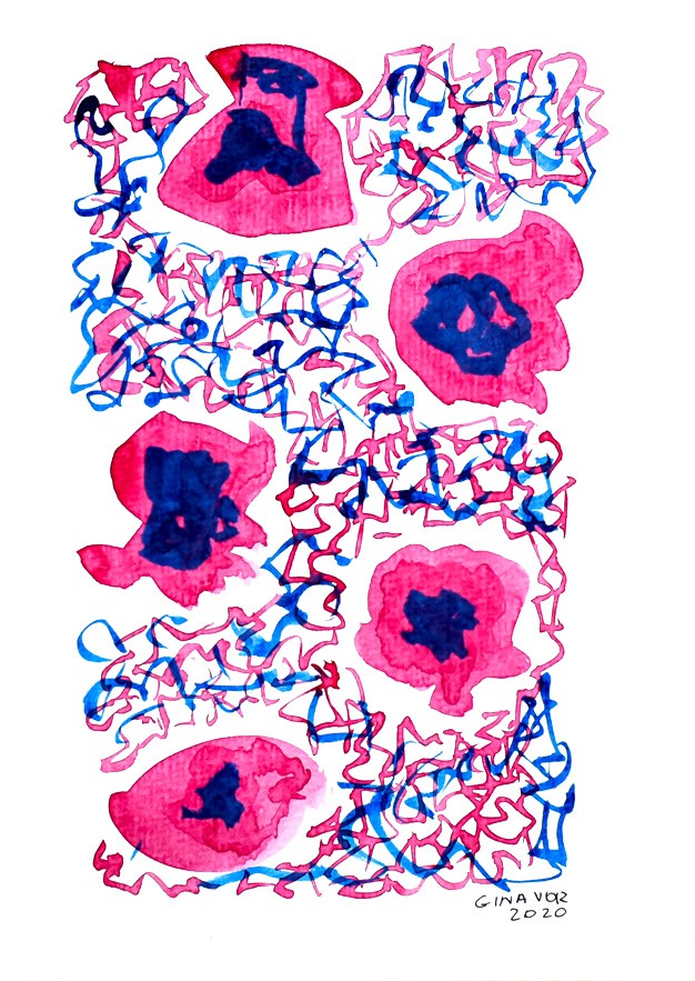 Gina Vor, Biology 12 | Aquarelle Abstraite Gina Vor, Biology 12 | Aquarelle Abstraite