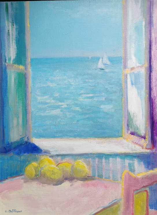 Fenetre Sur La Mer By Isabelle Del Piano 18 Painting Artsper 7750