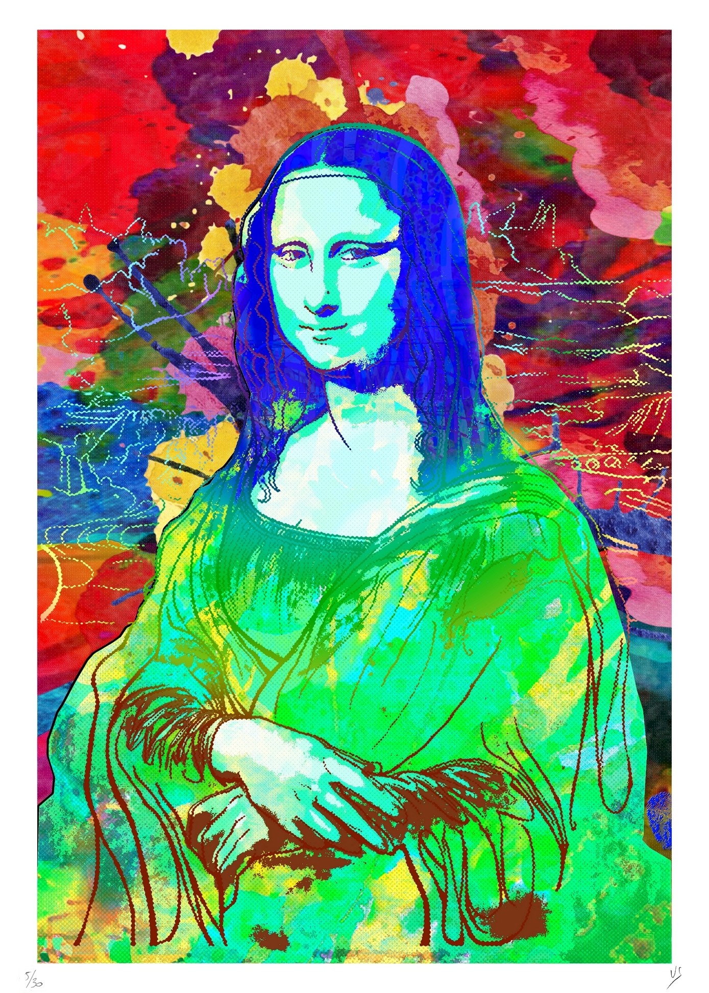 Vincent Sabatier, Mona Lisa II Vincent Sabatier, Mona Lisa II