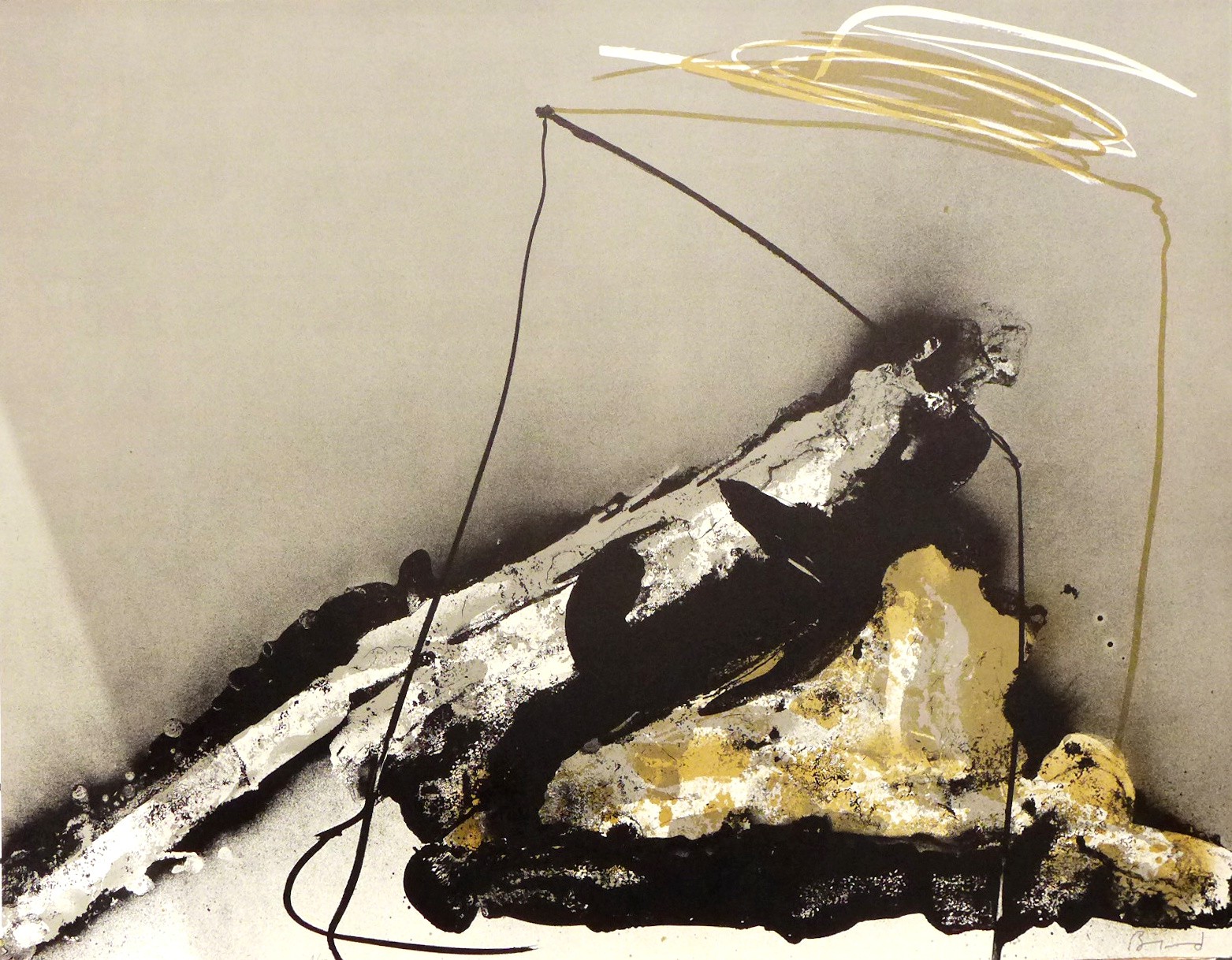 Jim Bird, Hommage à Tàpies 5 Jim Bird, Hommage à Tàpies 5