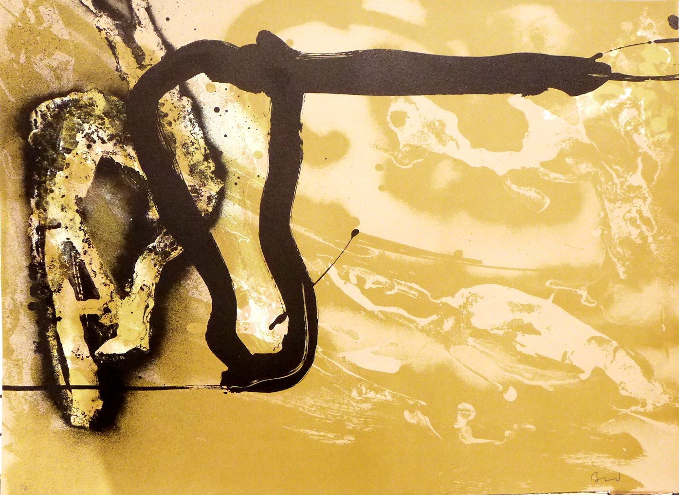 Jim Bird, Hommage à Tàpies 6 Jim Bird, Hommage à Tàpies 6
