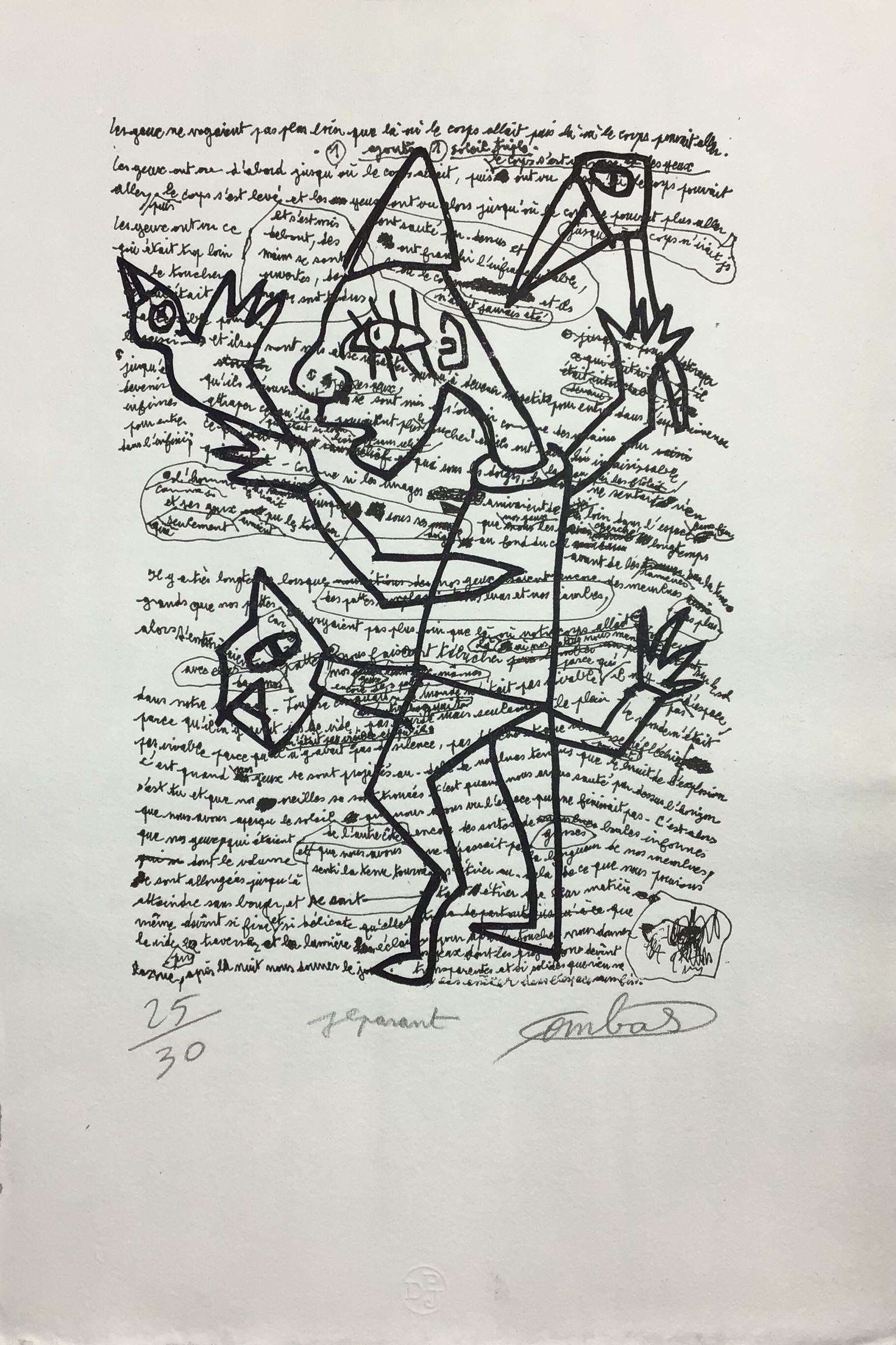 Robert Combas, Sans titre Robert Combas, Sans titre