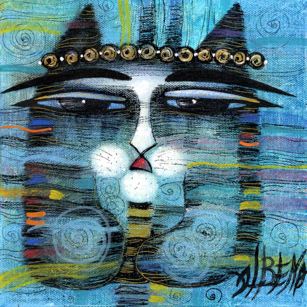 Albena Vatcheva, The cat Albena Vatcheva, The cat