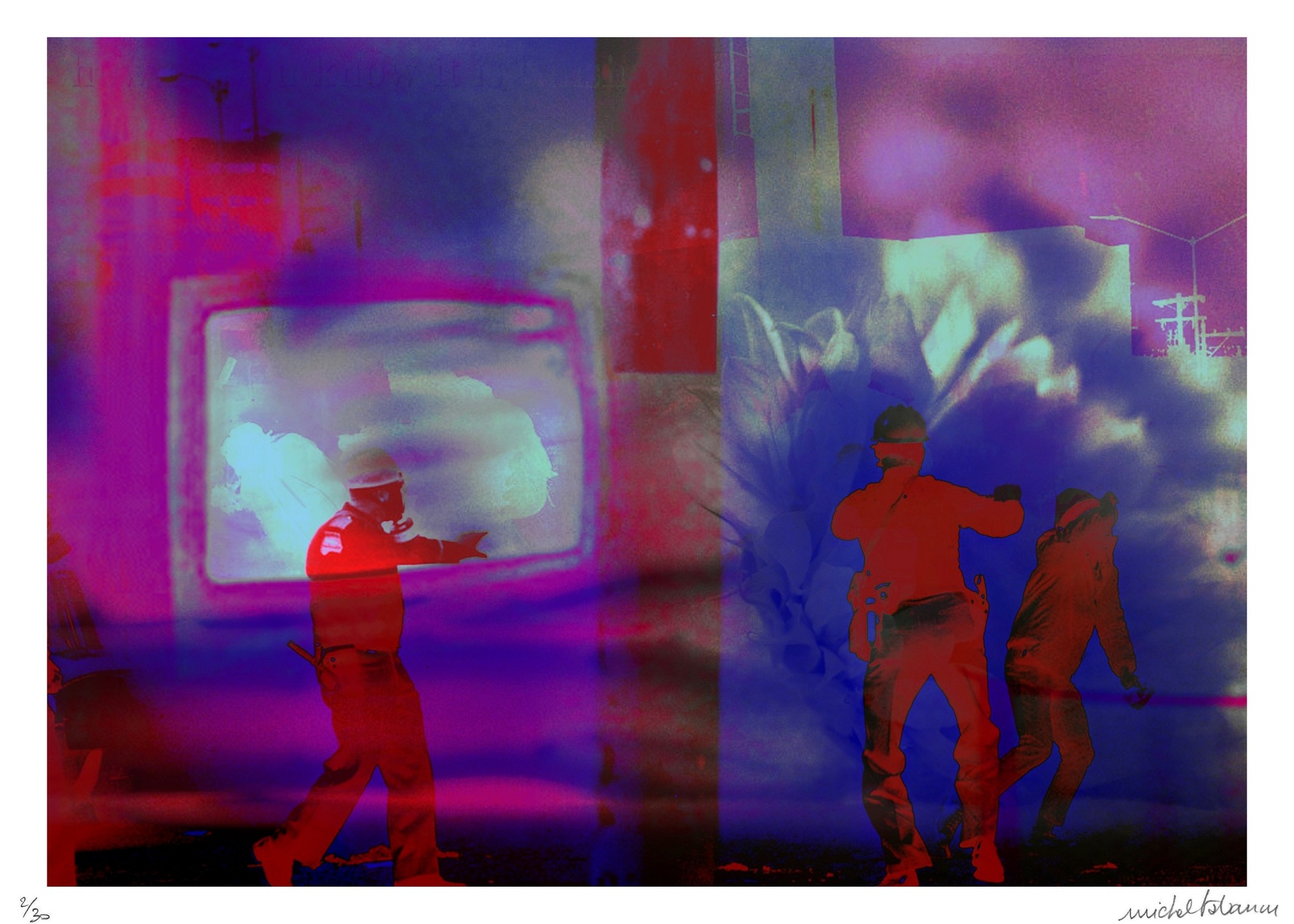 Michel Tabanou, Contestation April 2019 Michel Tabanou, Contestation April 2019