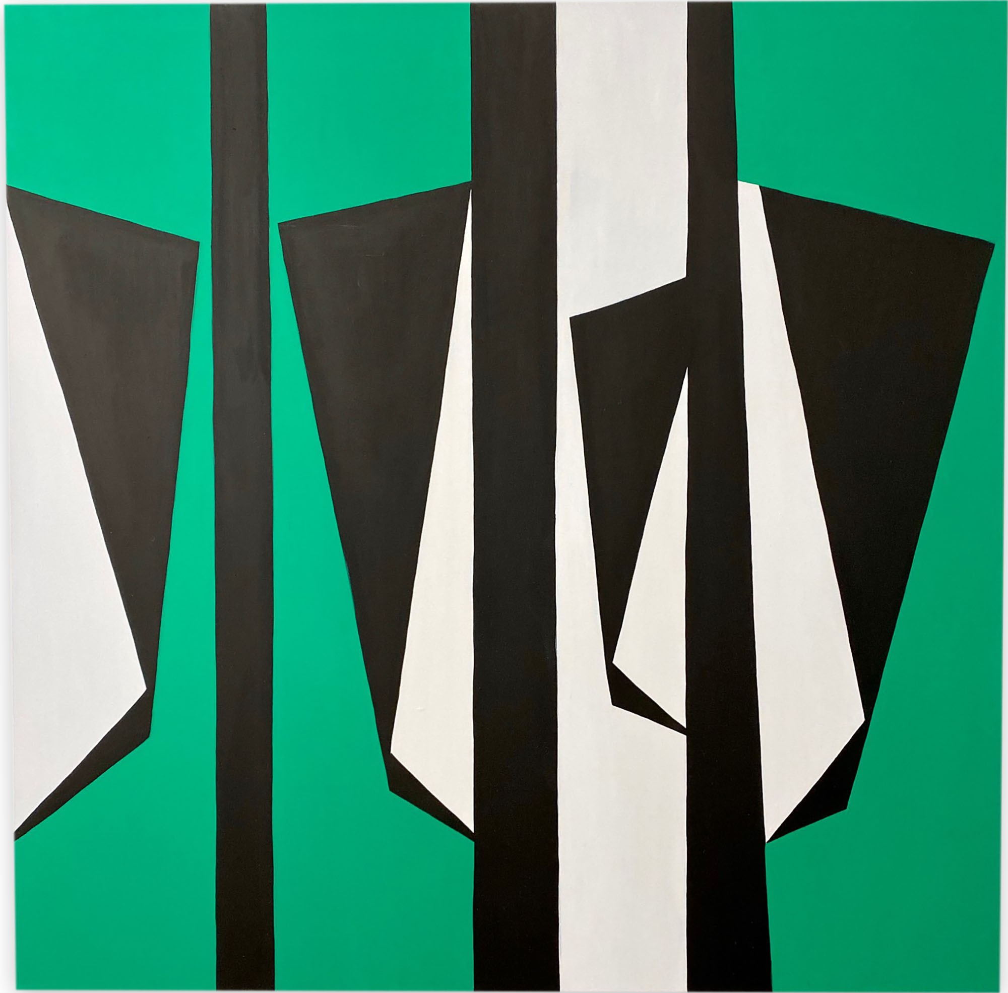 Ulla Pedersen, Cut-Up Canvas 2003 Ulla Pedersen, Cut-Up Canvas 2003