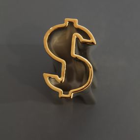 Sculpture, Currency War $ vs €- Version Vase, Li Lihong