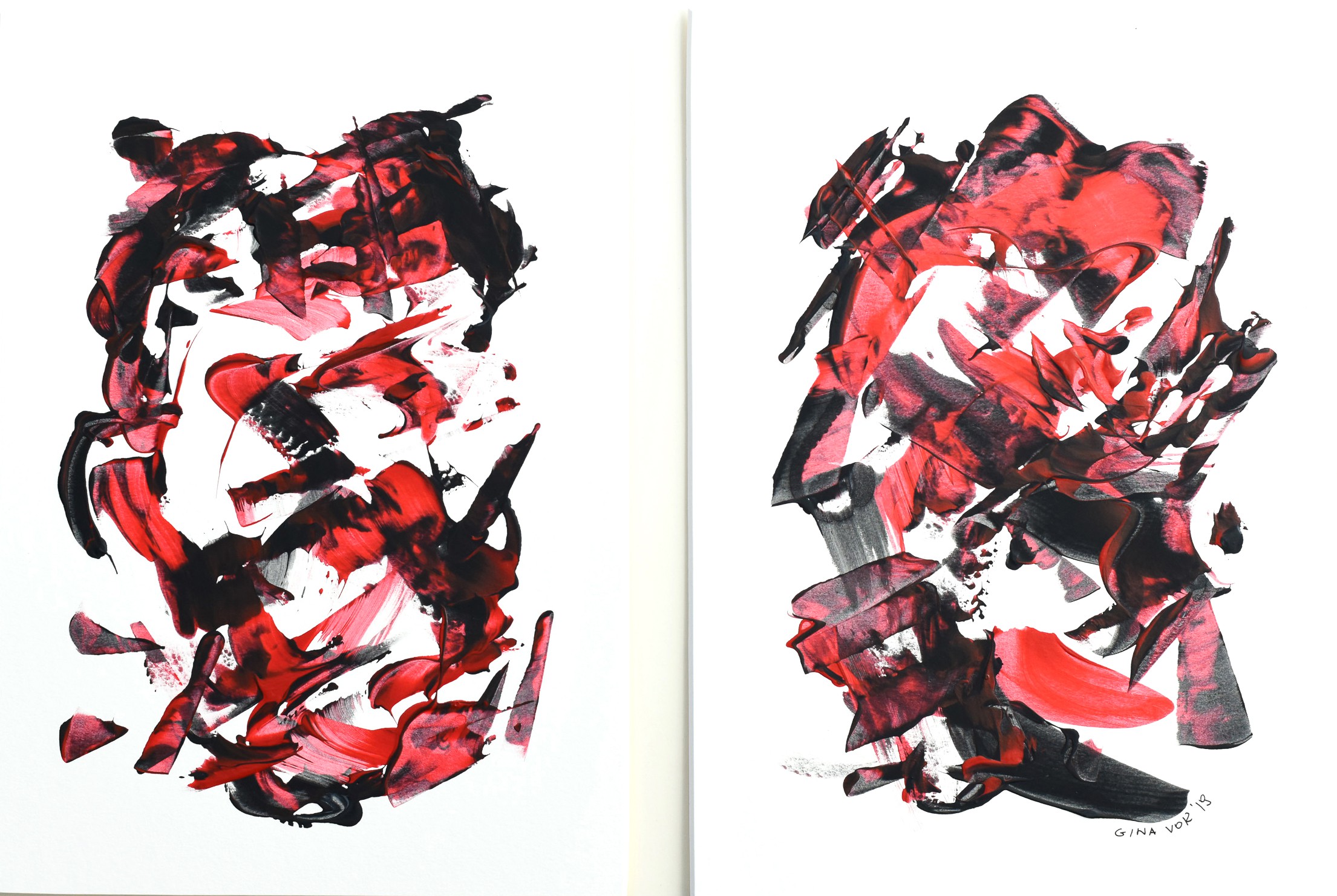 Gina Vor, Where Are You? | Diptych Gina Vor, Where Are You? | Diptych