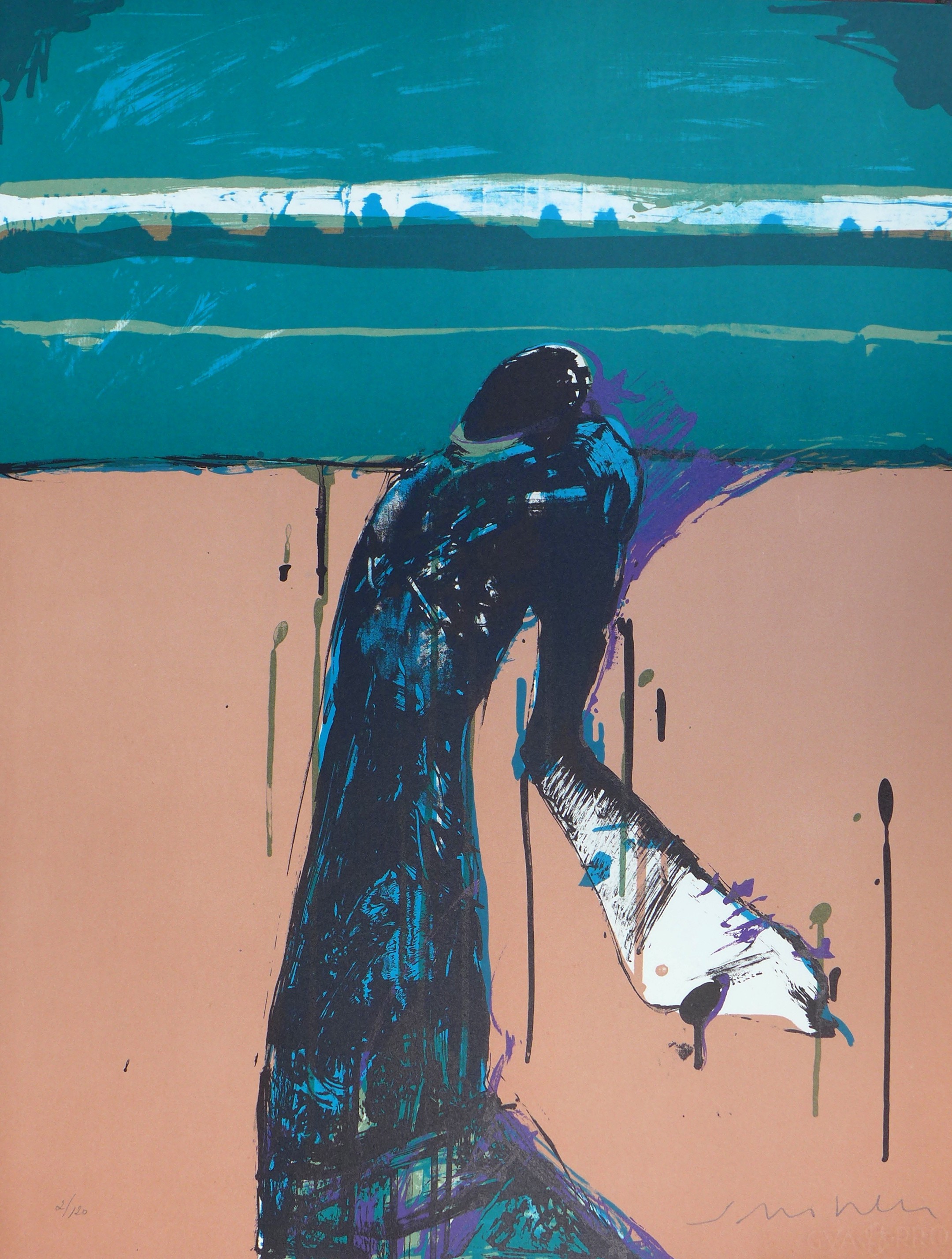 Fritz Scholder, Portrait of a Dream Fritz Scholder, Portrait of a Dream