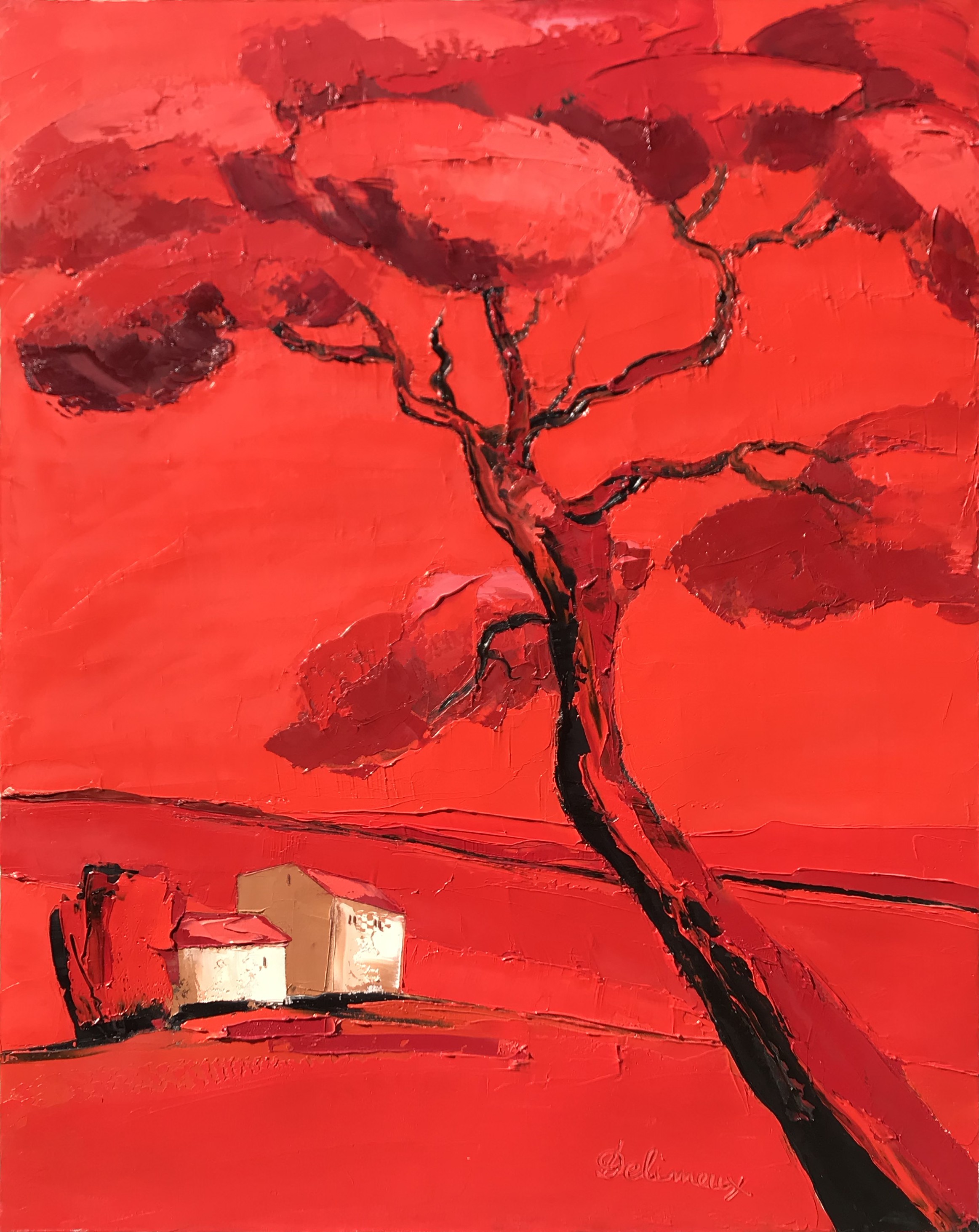 Michèle Delimeux, Le pin aux cigales Michèle Delimeux, Le pin aux cigales