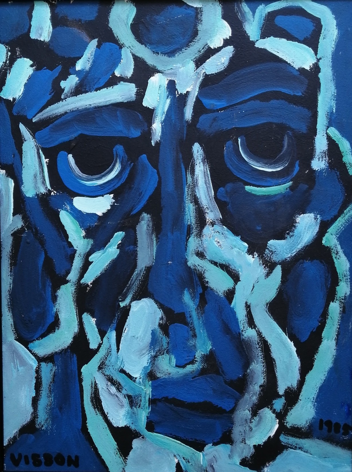 Philippe Visson, Portrait Keith Haring Philippe Visson, Portrait Keith Haring