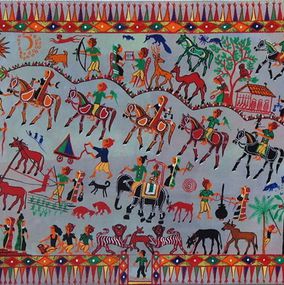 Paresh Rathwa, Pithora Paresh Rathwa, Pithora