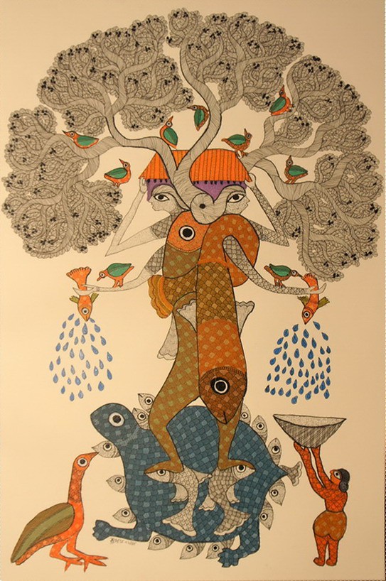 Subhash Vyam, La terre nourricière Subhash Vyam, La terre nourricière