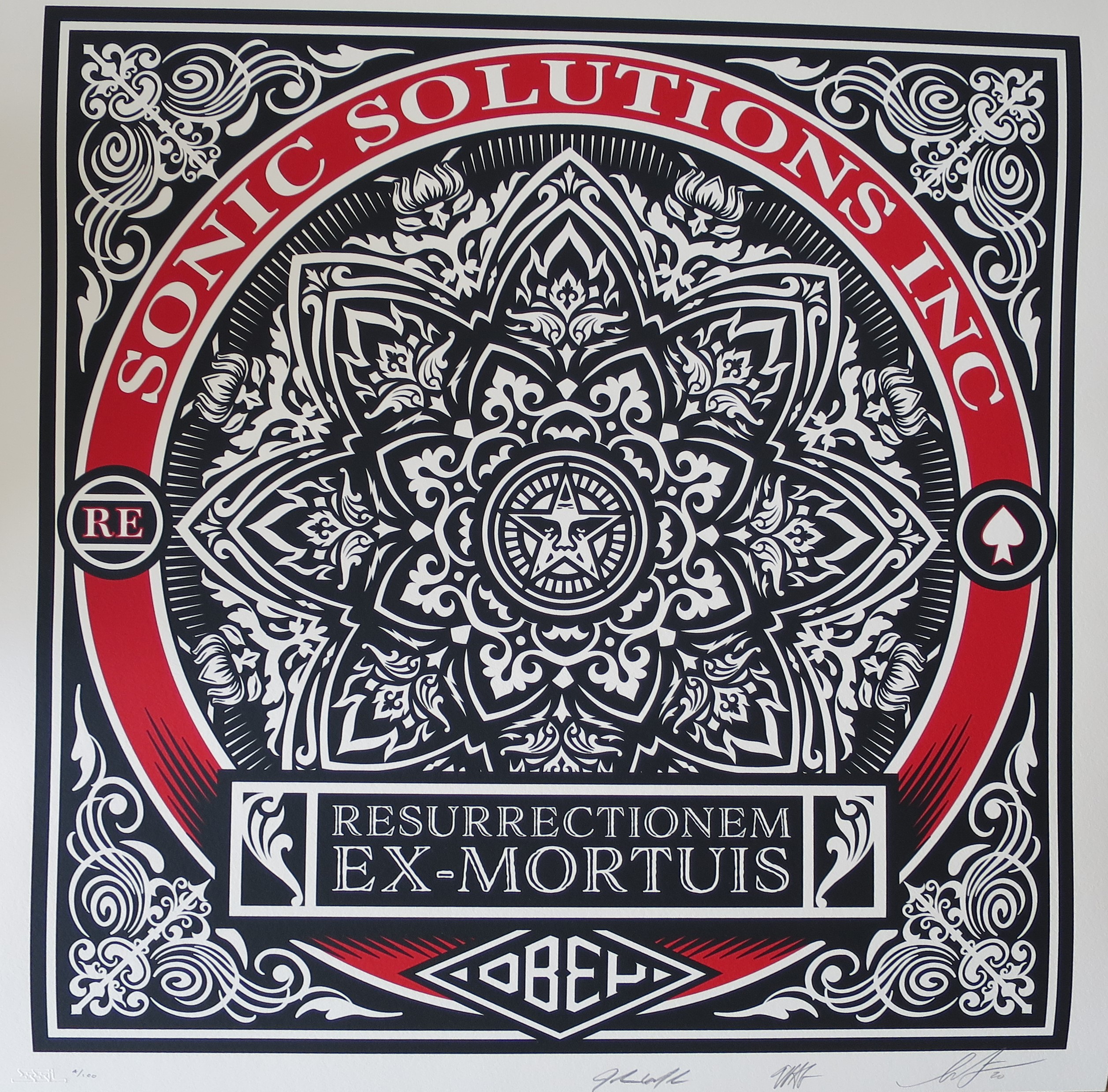 Shepard Fairey (Obey), Resurrectionem Ex-Mortuis Shepard Fairey (Obey), Resurrectionem Ex-Mortuis