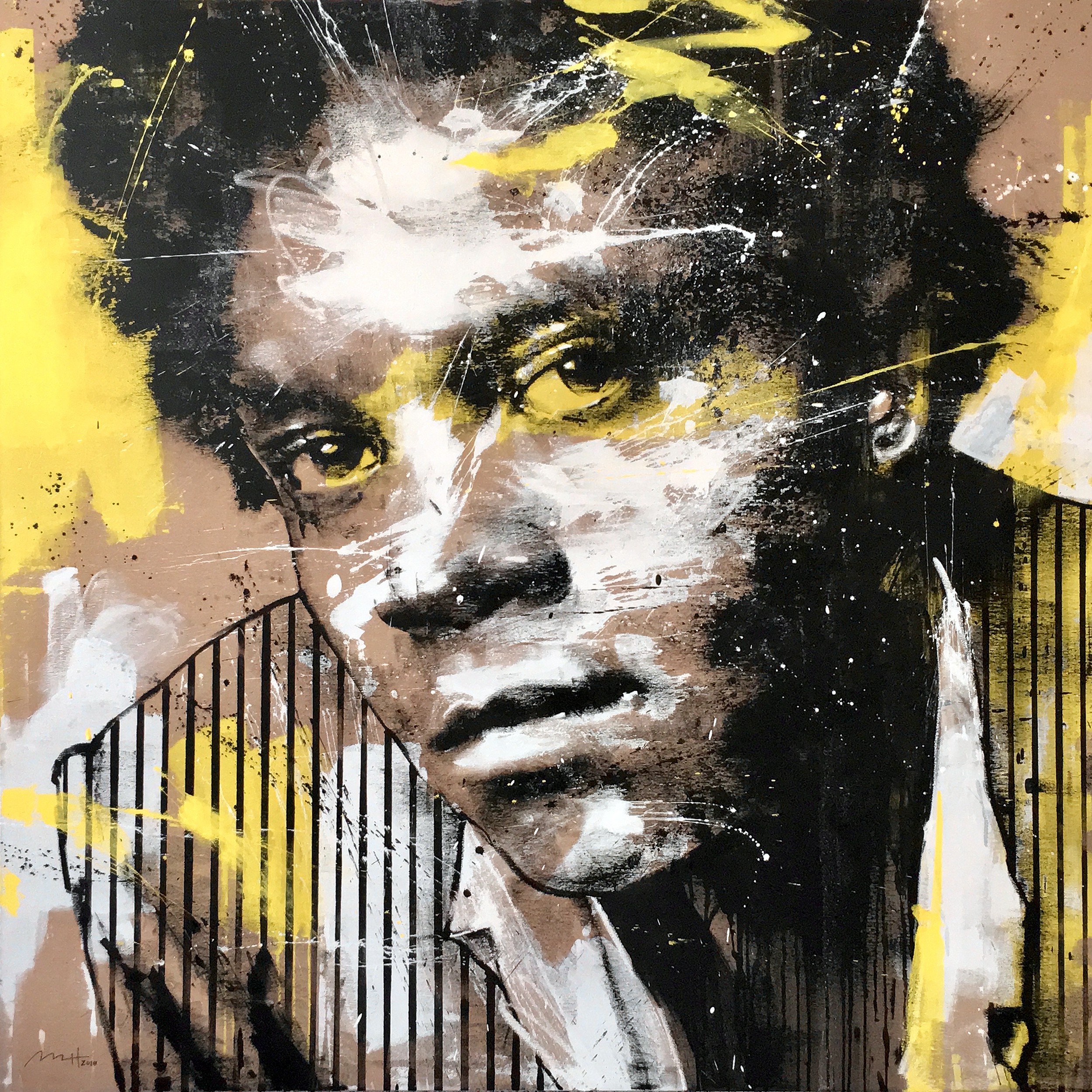 Mario Henrique, Basquiat, Portrait No. 2 Mario Henrique, Basquiat, Portrait No. 2