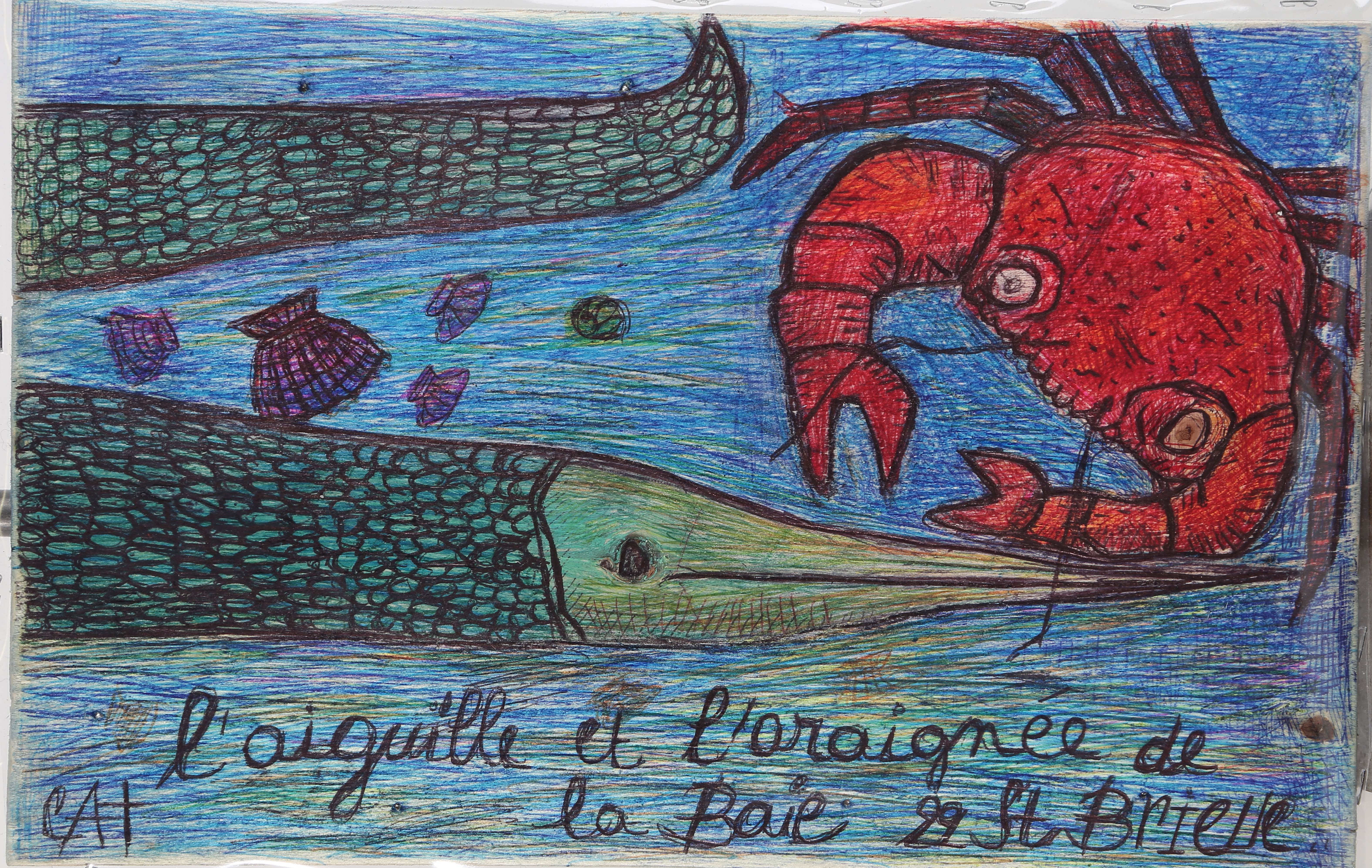 Catherine Bessin, L'anguille et l'araignée de la baie Catherine Bessin, L'anguille et l'araignée de la baie