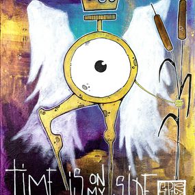 Gemälde, Time is on my side, Yohan Storti